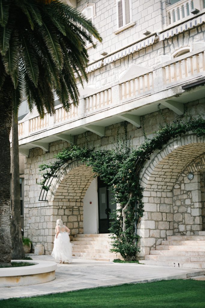 Grand Villa Argentina Courtyard Ceremony Dubrovnik, Croatia